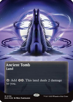 Ancient Tomb (0136) (Borderless) (Galaxy Foil) (EOS-136) - Edge of Eternities: Stellar Sights Foil - for just $128.07! 