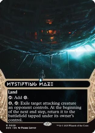 Mystifying Maze (0029) (Borderless) (EOS-029) - Edge of Eternities: Stellar Sights - for just $0.12! 