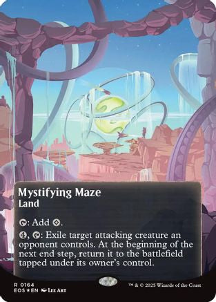 Mystifying Maze (0164) (Borderless) (Galaxy Foil) (EOS-164) - Edge of Eternities: Stellar Sights Foil - for just $2.37! 
