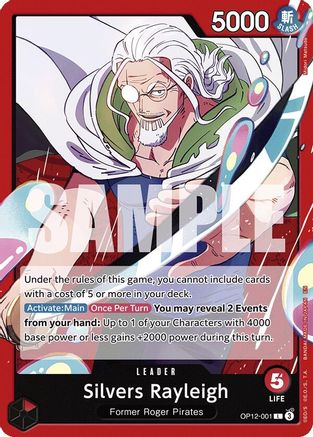 Silvers Rayleigh (OP12-001) - Legacy of the Master - for just $0.08! 