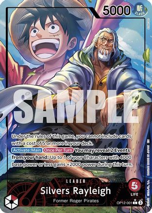 Silvers Rayleigh (Alternate Art) (OP12-001) - Legacy of the Master Foil - for just $8.82! 