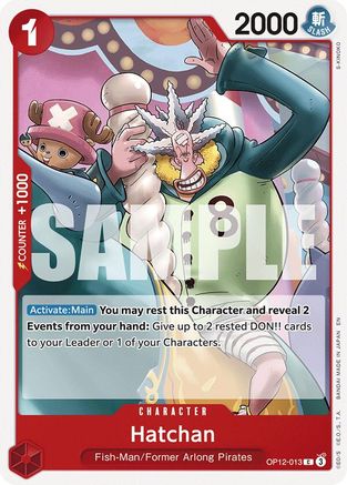 Hatchan (OP12-013) - Legacy of the Master - for just $0.05! 