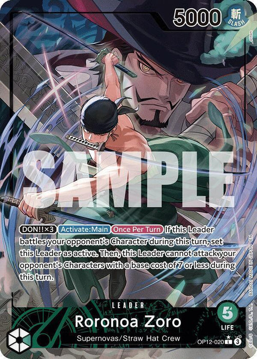 Roronoa Zoro (Alternate Art) [Legacy of the Master] - for just $23.65! 