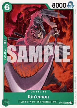 Kin'emon (OP12-025) - Legacy of the Master - for just $0.05! 