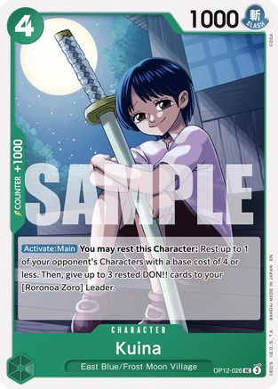 Kuina (OP12-026) - Legacy of the Master - for just $0.10! 