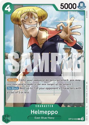 Helmeppo (OP12-033) - Legacy of the Master - for just $0.05! 