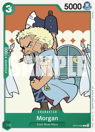 Morgan (OP12-035) - Legacy of the Master - for just $0.05! 