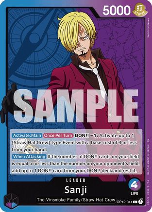 Sanji (041) (OP12-041) - Legacy of the Master - for just $0.08! 