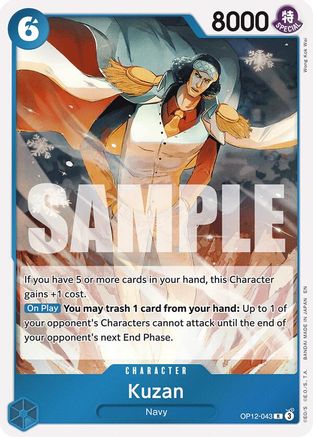 Kuzan (043) (OP12-043) - Legacy of the Master Foil - for just $0.07! 