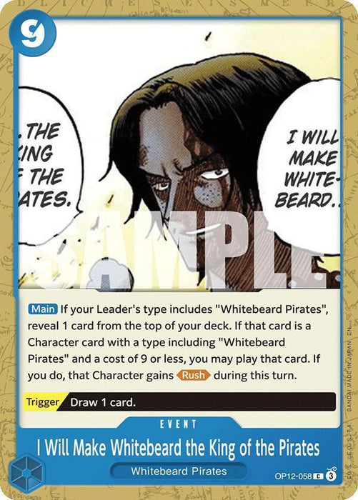 I Will Make Whitebeard the King of the Pirates [Legacy of the Master] - for just $0.10! 