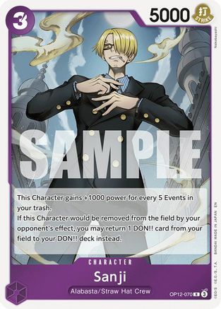 Sanji (070) (OP12-070) - Legacy of the Master Foil - for just $0.10! 