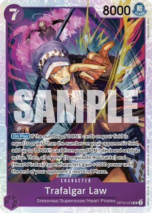 Trafalgar Law (073) (OP12-073) - Legacy of the Master Foil - for just $0.30! 