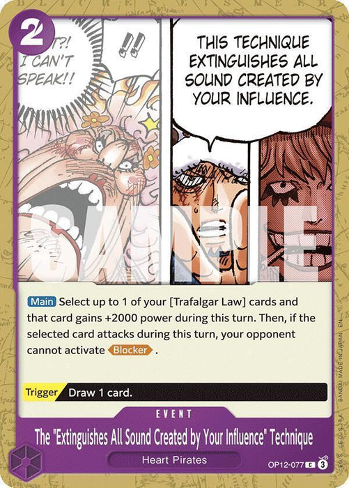The "Extinguishes All Sound Created by Your Influence" Technique [Legacy of the Master] - for just $0.10! 