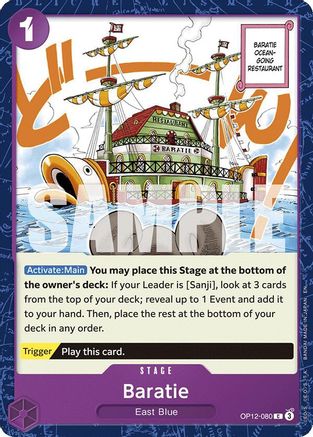 Baratie (OP12-080) - Legacy of the Master - for just $0.05! 