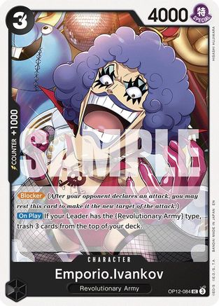 Emporio.Ivankov (084) (OP12-084) - Legacy of the Master - for just $0.05! 