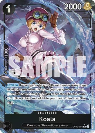 Koala (086) (Alternate Art) (OP12-086) - Legacy of the Master Foil - for just $4.23! 