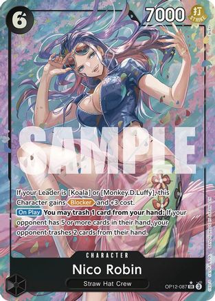 Nico Robin (Alternate Art) (OP12-087) - Legacy of the Master Foil - for just $16.93! 