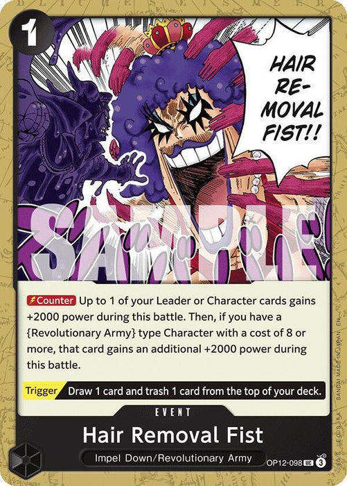 Hair Removal Fist [Legacy of the Master] - for just $0.10! 