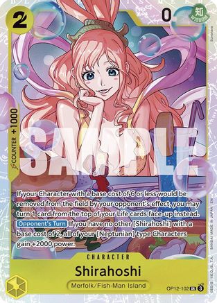 Shirahoshi (OP12-102) - Legacy of the Master Foil - for just $0.23! 