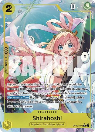 Shirahoshi (Alternate Art) (OP12-102) - Legacy of the Master Foil - for just $3.55! 