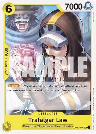 Trafalgar Law (106) (OP12-106) - Legacy of the Master - for just $0.08! 