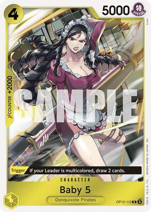 Baby 5 (112) (OP12-112) - Legacy of the Master Foil - for just $0.20! 