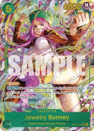 Jewelry Bonney (118) (Alternate Art) (OP12-118) - Legacy of the Master Foil - for just $15.47! 