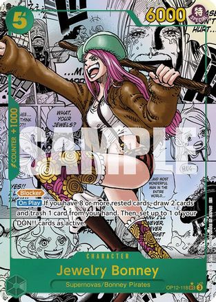 Jewelry Bonney (118) (Manga) (OP12-118) - Legacy of the Master Foil - for just $463.48! 