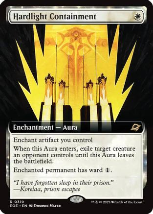 Hardlight Containment (Extended Art) (EOE-319) - Edge of Eternities - for just $0.09! 