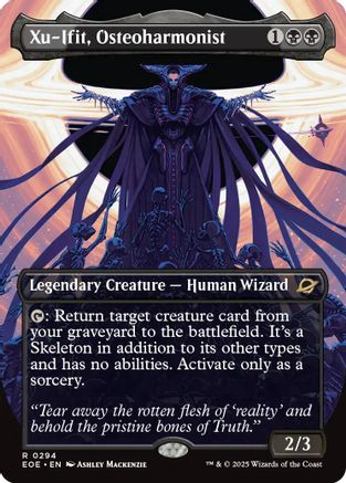 Xu-Ifit, Osteoharmonist (Borderless) (EOE-294) - Edge of Eternities - for just $0.54! 