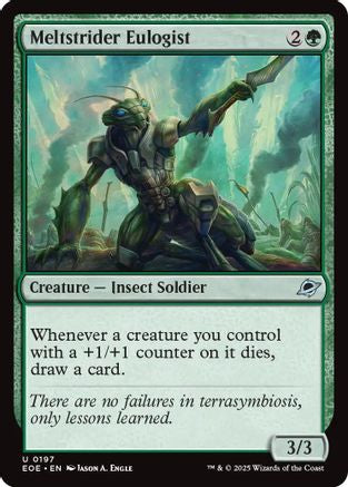 Meltstrider Eulogist (EOE-197) - Edge of Eternities - for just $0.04! 