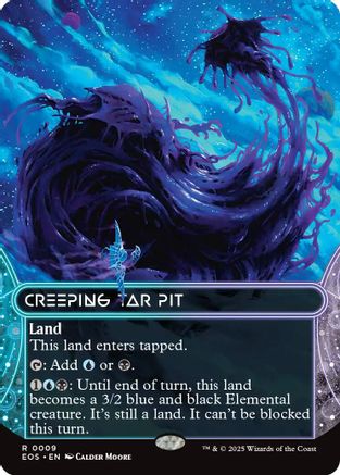 Creeping Tar Pit (0009) (Bordelress) (EOS-009) - Edge of Eternities: Stellar Sights - for just $0.13! 