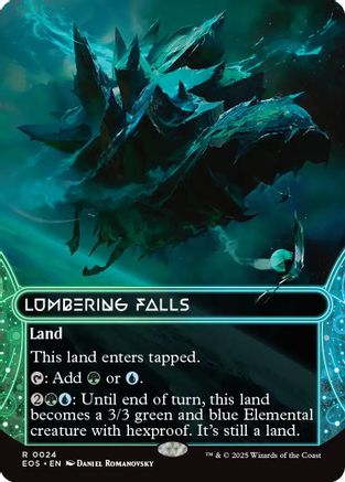 Lumbering Falls (0024) (Borderless) (EOS-024) - Edge of Eternities: Stellar Sights - for just $0.10! 