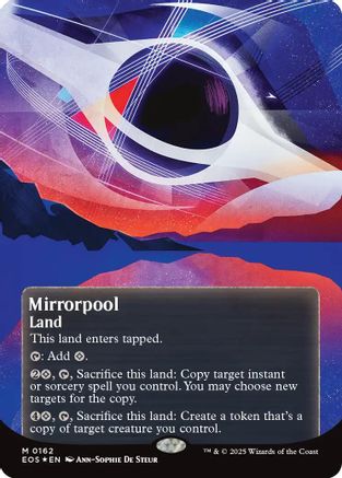 Mirrorpool (0162) (Borderless) (Galaxy Foil) (EOS-162) - Edge of Eternities: Stellar Sights Foil - for just $26.12! 