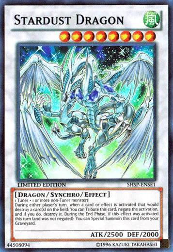 Stardust Dragon [SHSP-ENSE1] Super Rare - for just $1.20! 