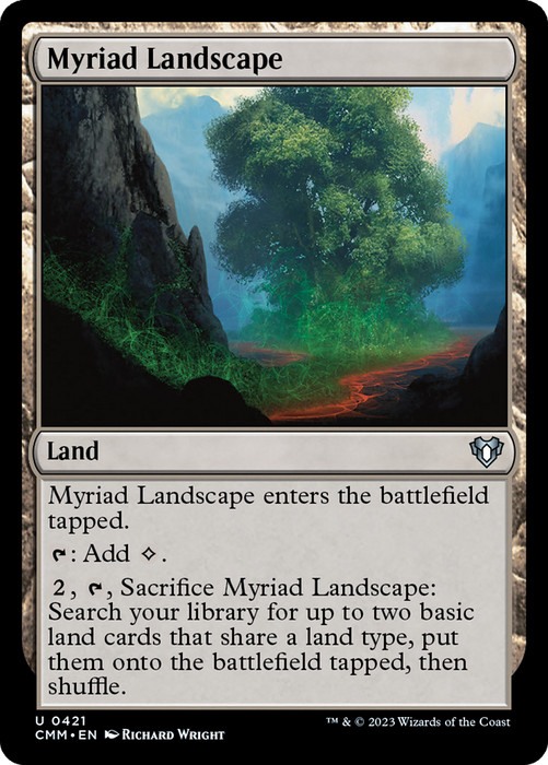 Myriad Landscape (CMM-421) - Commander Masters - for just $0.08! 