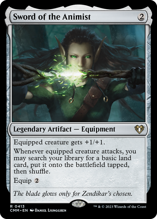 Sword of the Animist (CMM-413) - Commander Masters - for just $2.15! 