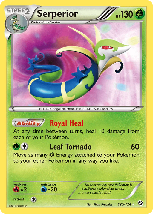 Serperior (125/124) [Black & White: Dragons Exalted] - for just $59.70! 