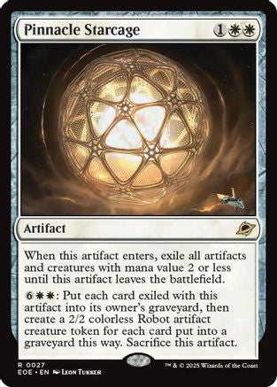 Pinnacle Starcage (EOE-027) - Edge of Eternities Foil - for just $0.13! 