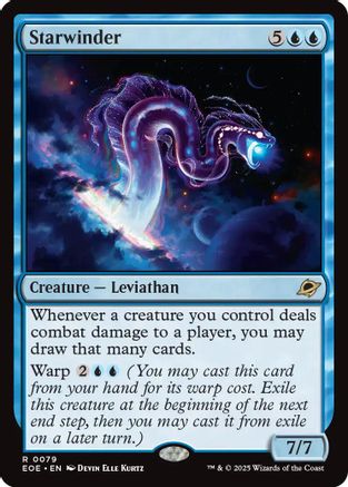 Starwinder (EOE-079) - Edge of Eternities Foil - for just $0.45! 
