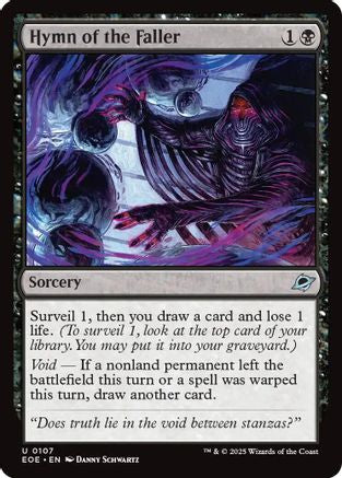 Hymn of the Faller (EOE-107) - Edge of Eternities - for just $0.04! 