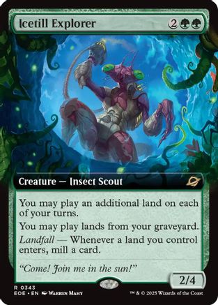 Icetill Explorer (Extended Art) (EOE-343) - Edge of Eternities - for just $7.04! 