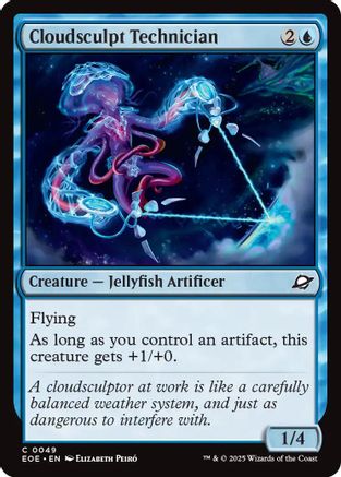Cloudsculpt Technician (EOE-049) - Edge of Eternities Foil - for just $0.02! 