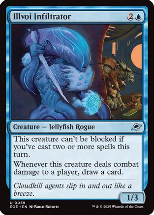 Illvoi Infiltrator (EOE-059) - Edge of Eternities Foil - for just $0.01! 