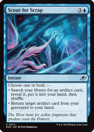 Scour for Scrap (EOE-073) - Edge of Eternities Foil - for just $0.13! 