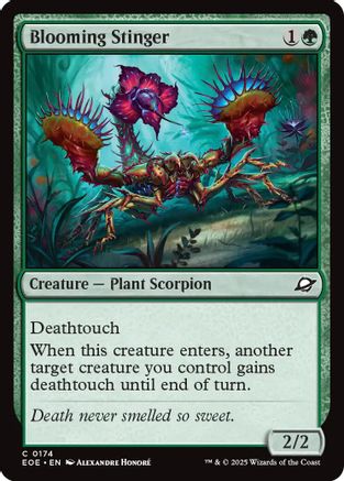 Blooming Stinger (EOE-174) - Edge of Eternities - for just $0.04! 