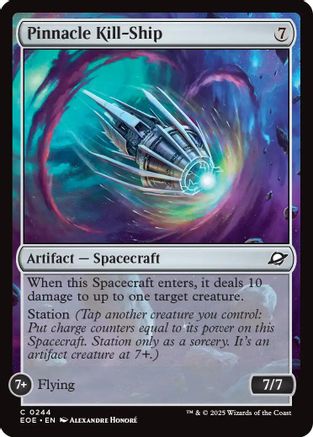 Pinnacle Kill-Ship (EOE-244) - Edge of Eternities Foil - for just $0.08! 