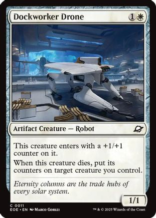 Dockworker Drone (EOE-011) - Edge of Eternities Foil - for just $0.01! 