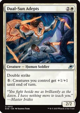 Dual-Sun Adepts (EOE-012) - Edge of Eternities Foil - for just $0.02! 