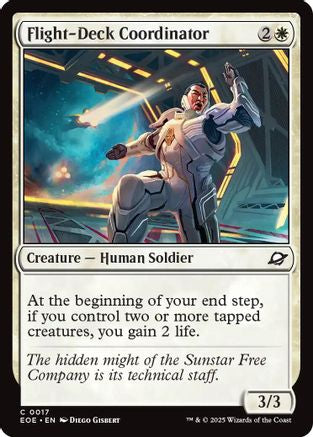 Flight-Deck Coordinator (EOE-017) - Edge of Eternities Foil - for just $0.04! 